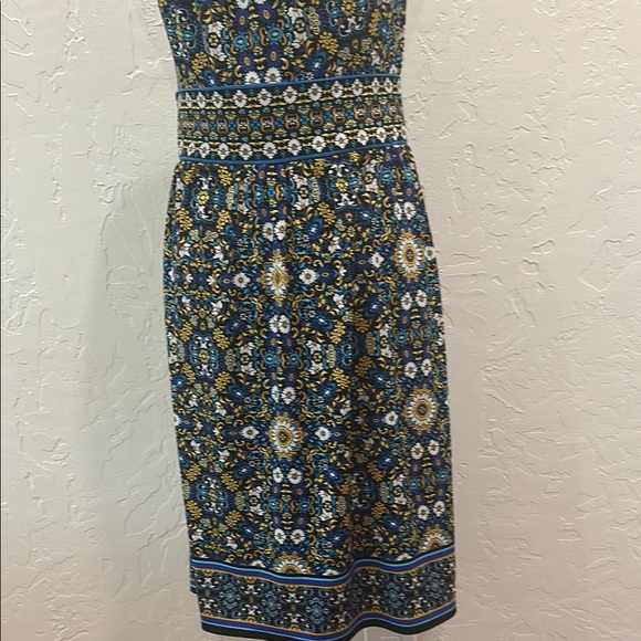 London Times Black Sequin Halter Midi Dress  JT - Picture 4 of 4